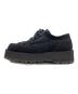 中古・古着 Danner (ダナー) WHITE MOUNTAINEERING (ホワイトマウンテ二アニング) ィラメットバレー センタージップ スエード コンバットブーツ ブラック×ゴールド サイズ:9 1/2：27000円