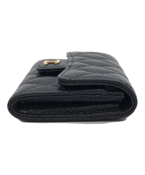 CHANEL（シャネル）CHANEL (シャネル) クラシック フラップ カード ケース ブラックの古着・服飾アイテム