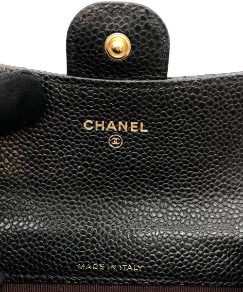 CHANEL（シャネル）CHANEL (シャネル) クラシック フラップ カード ケース ブラックの古着・服飾アイテム