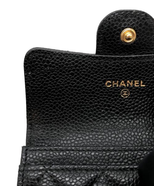CHANEL（シャネル）CHANEL (シャネル) クラシック フラップ カード ケース ブラックの古着・服飾アイテム
