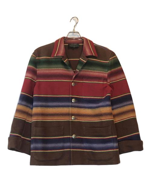 RALPH LAUREN COUNTRY（ラルフローレンカントリー）RALPH LAUREN COUNTRY (ラルフローレンカントリー) ラグジャケット マルチカラー サイズ:11の古着・服飾アイテム