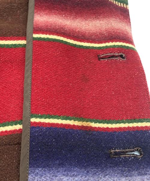 RALPH LAUREN COUNTRY（ラルフローレンカントリー）RALPH LAUREN COUNTRY (ラルフローレンカントリー) ラグジャケット マルチカラー サイズ:11の古着・服飾アイテム