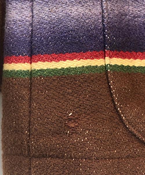 RALPH LAUREN COUNTRY（ラルフローレンカントリー）RALPH LAUREN COUNTRY (ラルフローレンカントリー) ラグジャケット マルチカラー サイズ:11の古着・服飾アイテム