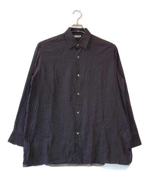 MAATEE&SONS（マーティーアンドサンズ）MAATEE&SONS (マーティーアンドサンズ) GUPTA KHADI COTTON SHIRTS パープル サイズ:1の古着・服飾アイテム