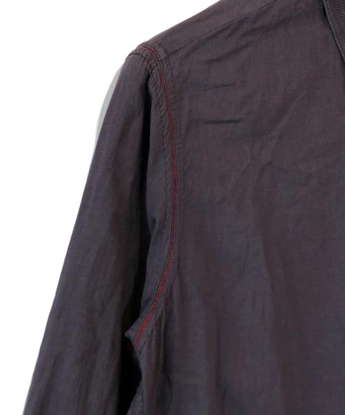MAATEE&SONS（マーティーアンドサンズ）MAATEE&SONS (マーティーアンドサンズ) GUPTA KHADI COTTON SHIRTS パープル サイズ:1の古着・服飾アイテム