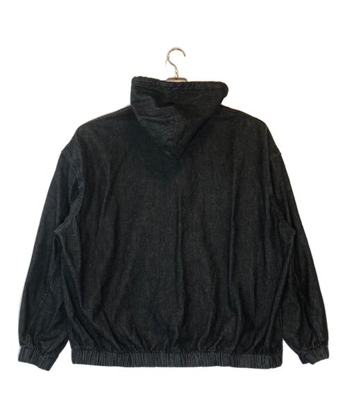 COOTIE PRODUCTIONS（クーティープロダクツ）COOTIE PRODUCTIONS (クーティープロダクツ) 12.5oz Denim Zip Up Hooded Jacket ブラック サイズ:LARGEの古着・服飾アイテム