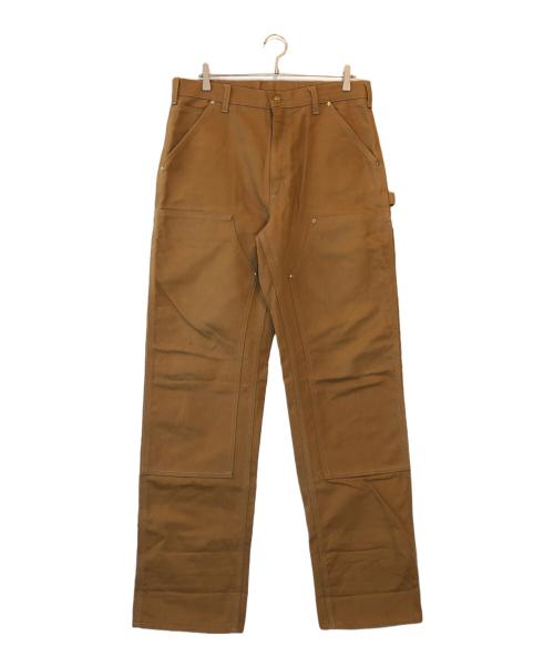 CarHartt（カーハート）CarHartt (カーハート) FIRM DUCK DOUBLE FRONT UTILITY WORK PANT ブラウン サイズ:34×34の古着・服飾アイテム