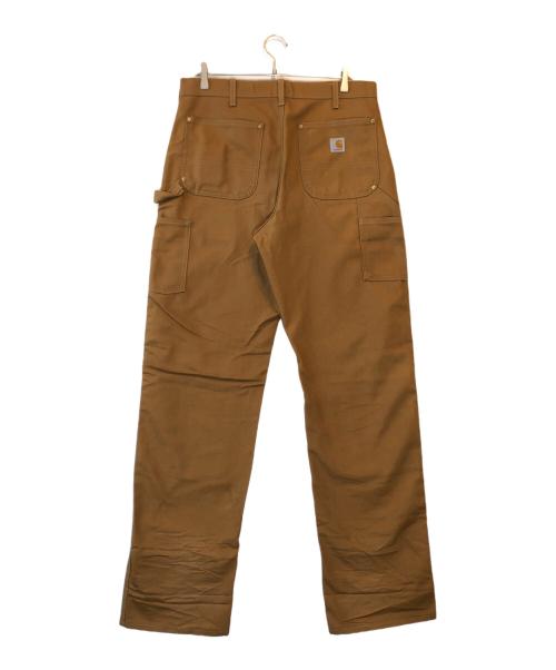 CarHartt（カーハート）CarHartt (カーハート) FIRM DUCK DOUBLE FRONT UTILITY WORK PANT ブラウン サイズ:34×34の古着・服飾アイテム