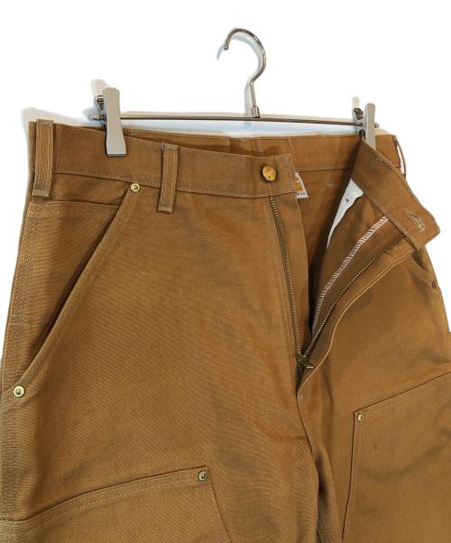 CarHartt（カーハート）CarHartt (カーハート) FIRM DUCK DOUBLE FRONT UTILITY WORK PANT ブラウン サイズ:34×34の古着・服飾アイテム