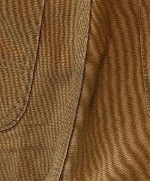 CarHartt（カーハート）CarHartt (カーハート) FIRM DUCK DOUBLE FRONT UTILITY WORK PANT ブラウン サイズ:34×34の古着・服飾アイテム