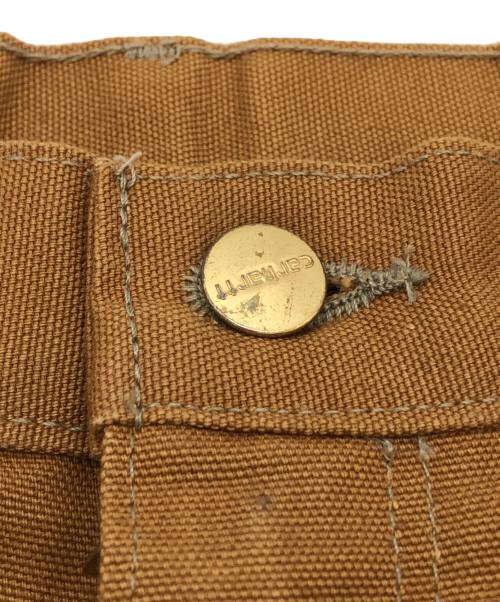 CarHartt（カーハート）CarHartt (カーハート) FIRM DUCK DOUBLE FRONT UTILITY WORK PANT ブラウン サイズ:34×34の古着・服飾アイテム