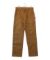 CarHartt（カーハート）の古着「FIRM DUCK DOUBLE FRONT UTILITY WORK PANT」｜ブラウン