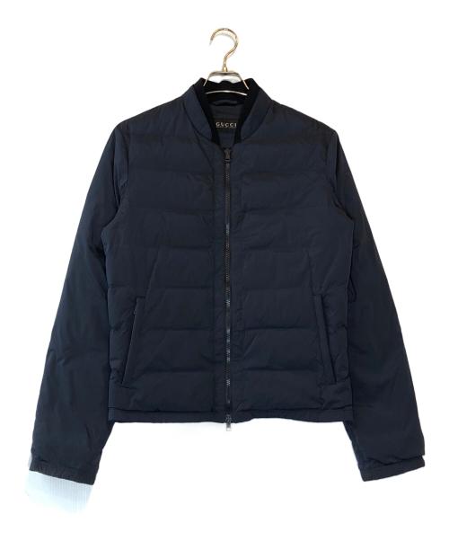 GUCCI（グッチ）GUCCI (グッチ) ダウンジャケット ネイビー サイズ:44の古着・服飾アイテム