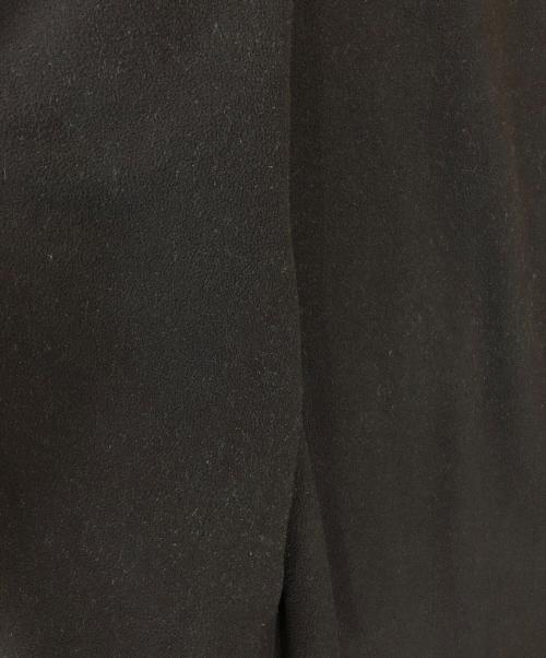 WIND COAT（ウィンドコート）WIND COAT (ウィンドコート) ストール付裏フリースナイロンコート ブラック サイズ:下記参照の古着・服飾アイテム