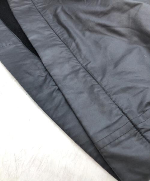 WIND COAT（ウィンドコート）WIND COAT (ウィンドコート) ストール付裏フリースナイロンコート ブラック サイズ:下記参照の古着・服飾アイテム