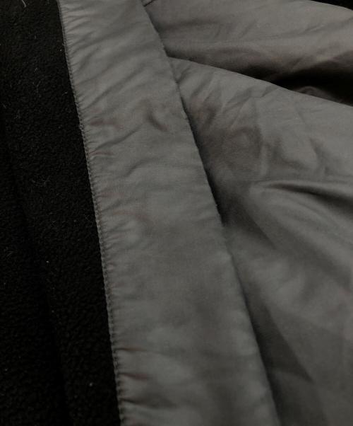 WIND COAT（ウィンドコート）WIND COAT (ウィンドコート) ストール付裏フリースナイロンコート ブラック サイズ:下記参照の古着・服飾アイテム