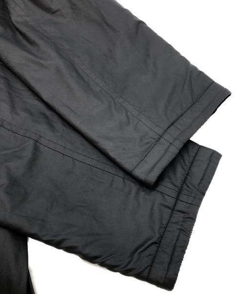 WIND COAT（ウィンドコート）WIND COAT (ウィンドコート) ストール付裏フリースナイロンコート ブラック サイズ:下記参照の古着・服飾アイテム