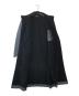 中古・古着 WIND COAT (ウィンドコート) ストール付裏フリースナイロンコート ブラック サイズ:下記参照：22000円