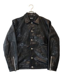 Schott（ショット）の古着「ゴート ニュービー レザージャケット」｜ブラック