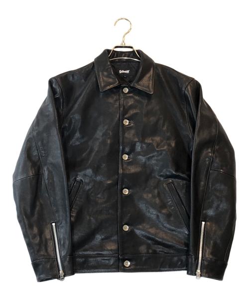 Schott（ショット）Schott (ショット) ゴート ニュービー レザージャケット ブラック サイズ:Mの古着・服飾アイテム