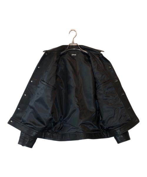 Schott（ショット）Schott (ショット) ゴート ニュービー レザージャケット ブラック サイズ:Mの古着・服飾アイテム
