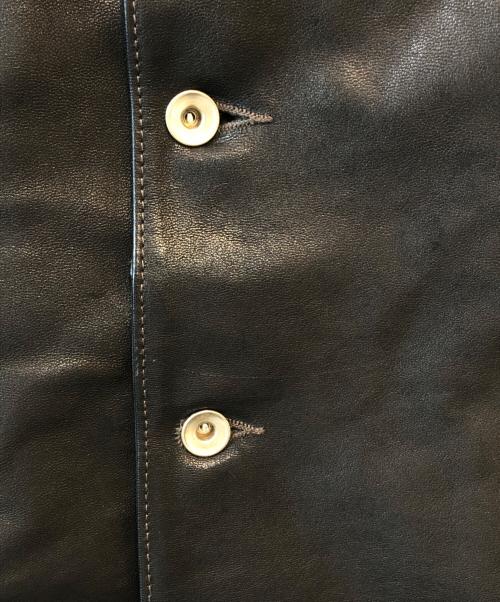 Schott（ショット）Schott (ショット) ゴート ニュービー レザージャケット ブラック サイズ:Mの古着・服飾アイテム