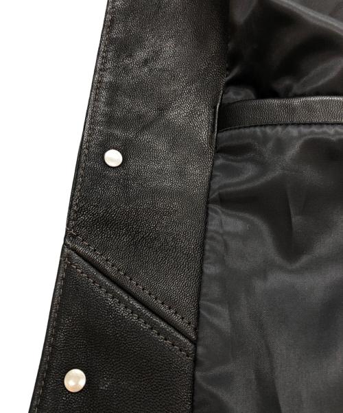 Schott（ショット）Schott (ショット) ゴート ニュービー レザージャケット ブラック サイズ:Mの古着・服飾アイテム
