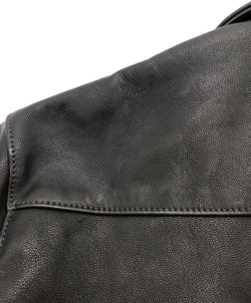 Schott（ショット）Schott (ショット) ゴート ニュービー レザージャケット ブラック サイズ:Mの古着・服飾アイテム