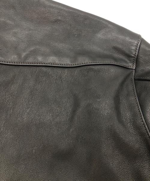 Schott（ショット）Schott (ショット) ゴート ニュービー レザージャケット ブラック サイズ:Mの古着・服飾アイテム