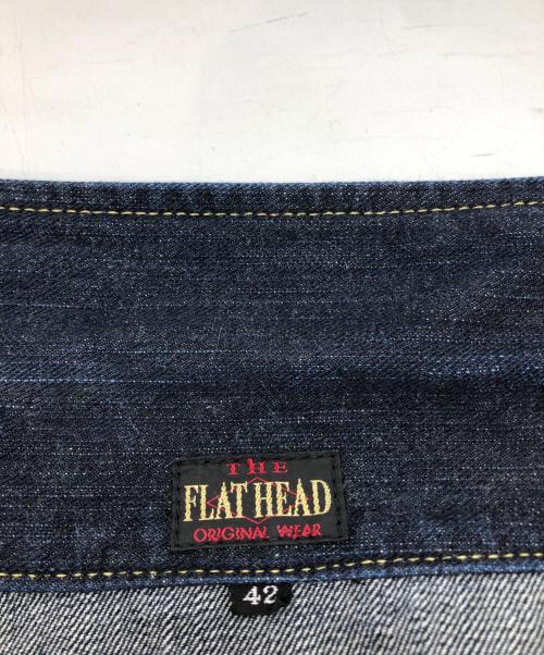 FLAT HEAD（フラット ヘッド）FLAT HEAD (フラット ヘッド) 14.5oz 左綾ジンバブエコットン デニムジャケット インディゴ サイズ:42の古着・服飾アイテム