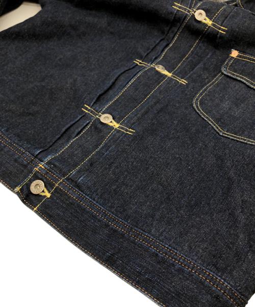 FLAT HEAD（フラット ヘッド）FLAT HEAD (フラット ヘッド) 14.5oz 左綾ジンバブエコットン デニムジャケット インディゴ サイズ:42の古着・服飾アイテム