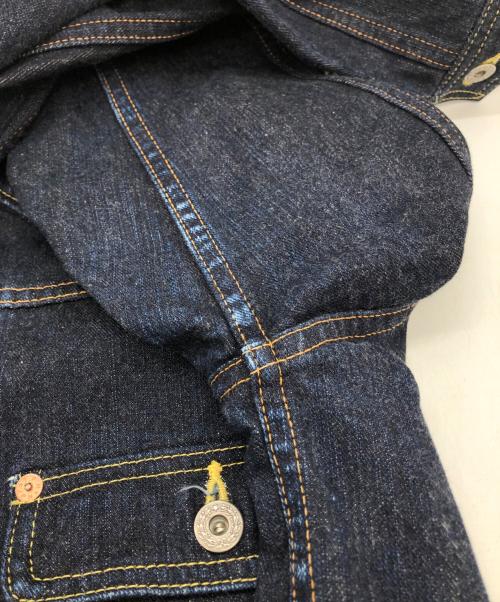 FLAT HEAD（フラット ヘッド）FLAT HEAD (フラット ヘッド) 14.5oz 左綾ジンバブエコットン デニムジャケット インディゴ サイズ:42の古着・服飾アイテム