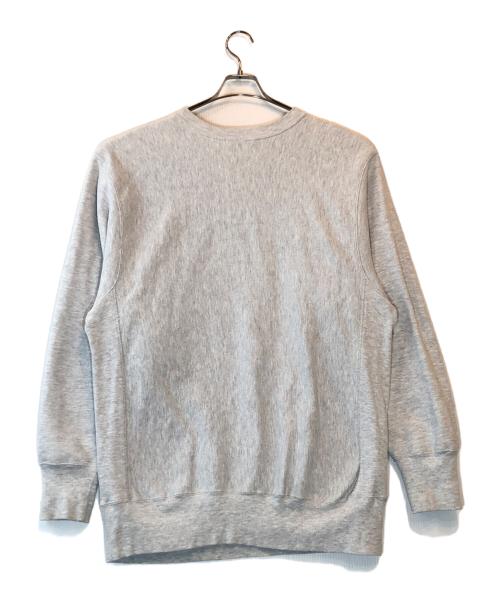 Champion REVERSE WEAVE（チャンピオン リバース ウィーブ）Champion REVERSE WEAVE (チャンピオン リバース ウィーブ) 4段プリント リバースウィーブスウェット グレー サイズ:XX-LARGEの古着・服飾アイテム