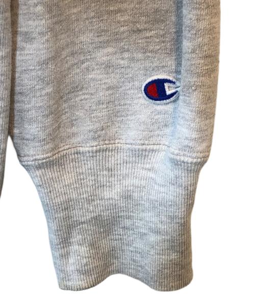 Champion REVERSE WEAVE（チャンピオン リバース ウィーブ）Champion REVERSE WEAVE (チャンピオン リバース ウィーブ) 4段プリント リバースウィーブスウェット グレー サイズ:XX-LARGEの古着・服飾アイテム