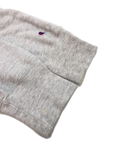 Champion REVERSE WEAVE（チャンピオン リバース ウィーブ）Champion REVERSE WEAVE (チャンピオン リバース ウィーブ) 4段プリント リバースウィーブスウェット グレー サイズ:XX-LARGEの古着・服飾アイテム