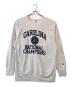 Champion REVERSE WEAVE（チャンピオン リバース ウィーブ）の古着「4段プリント リバースウィーブスウェット」｜グレー