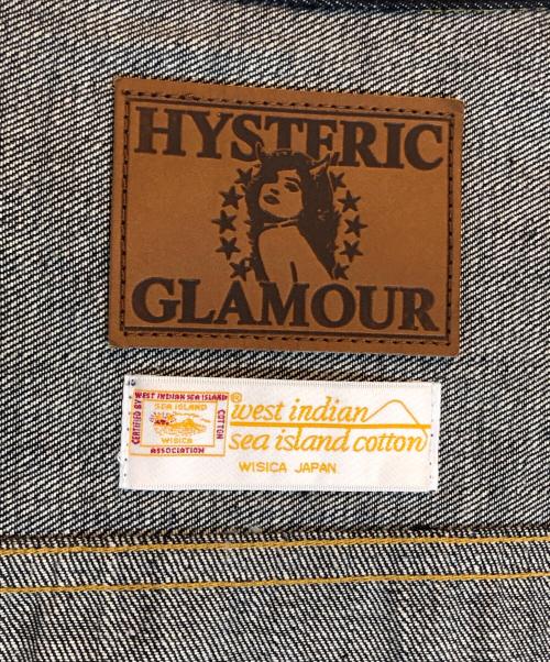 Hysteric Glamour（ヒステリックグラマー）Hysteric Glamour (ヒステリックグラマー) 1ST TYPE デニムジャケット インディゴ サイズ:SIZE XLの古着・服飾アイテム