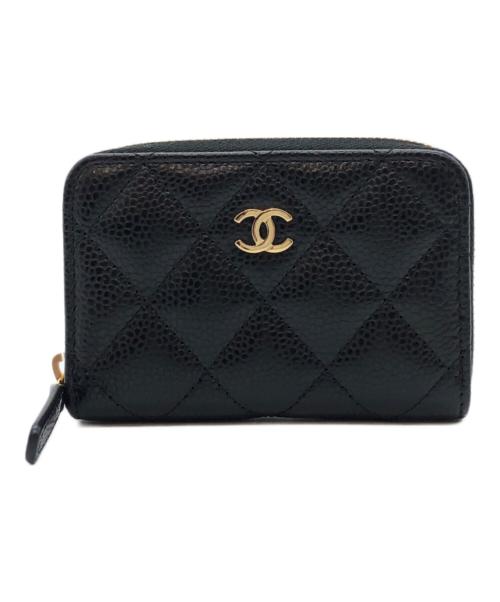 CHANEL（シャネル）CHANEL (シャネル) クラシックジップコインパース ブラック サイズ:下記参照の古着・服飾アイテム