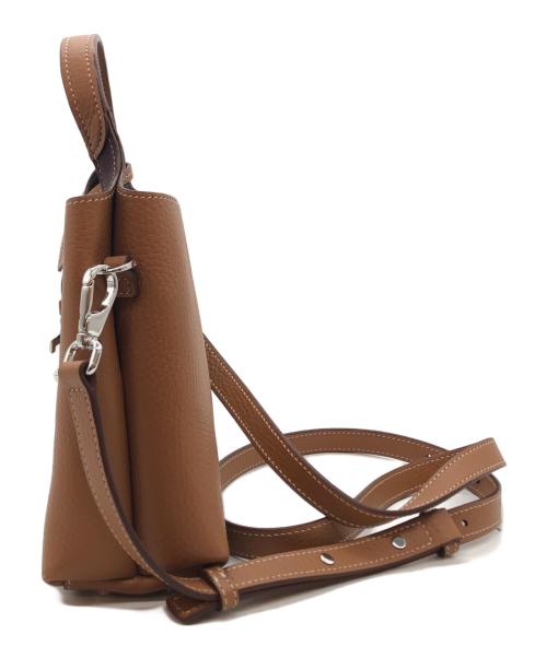 TOD'S（トッズ）TOD'S (トッズ) レザーバッグ マイクロ ブラウンの古着・服飾アイテム