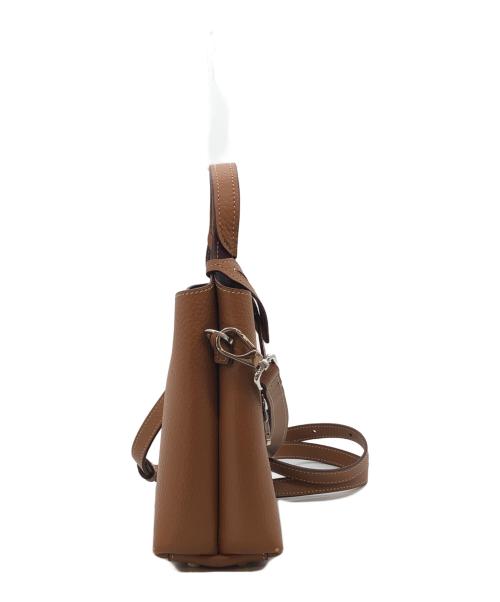 TOD'S（トッズ）TOD'S (トッズ) レザーバッグ マイクロ ブラウンの古着・服飾アイテム