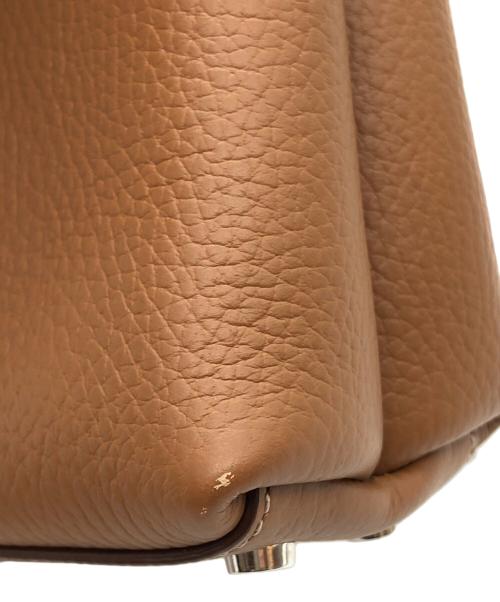 TOD'S（トッズ）TOD'S (トッズ) レザーバッグ マイクロ ブラウンの古着・服飾アイテム