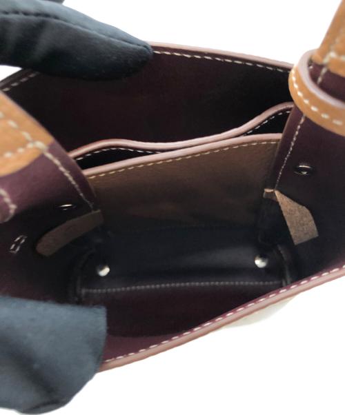TOD'S（トッズ）TOD'S (トッズ) レザーバッグ マイクロ ブラウンの古着・服飾アイテム