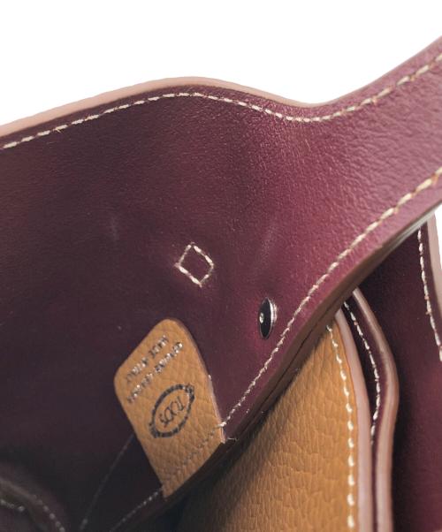 TOD'S（トッズ）TOD'S (トッズ) レザーバッグ マイクロ ブラウンの古着・服飾アイテム