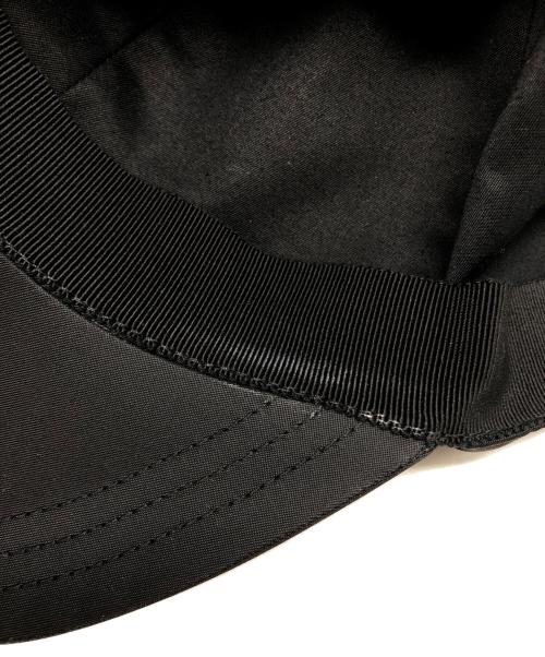 PRADA（プラダ）PRADA (プラダ) Re-Nylon ベースボールキャップ ブラック サイズ:Mの古着・服飾アイテム