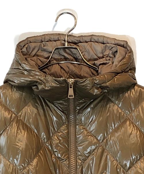 WEEKEND Max Mara（ウィークエンド マックスマーラ）WEEKEND Max Mara (ウィークエンド マックスマーラ) タフタダウンコート/ダウンポンチョ キャメル サイズ:40 未使用品の古着・服飾アイテム