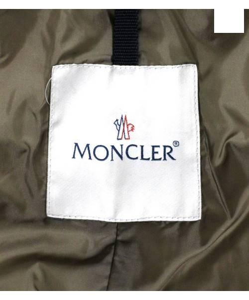 MONCLER（モンクレール）MONCLER (モンクレール) ダウンジャケット ベージュ サイズ:1の古着・服飾アイテム
