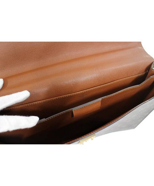 LOUIS VUITTON（ルイ ヴィトン）LOUIS VUITTON (ルイヴィトン) セルヴィエットコンセイエ ブラウン サイズ:- M53331 SR0022の古着・服飾アイテム