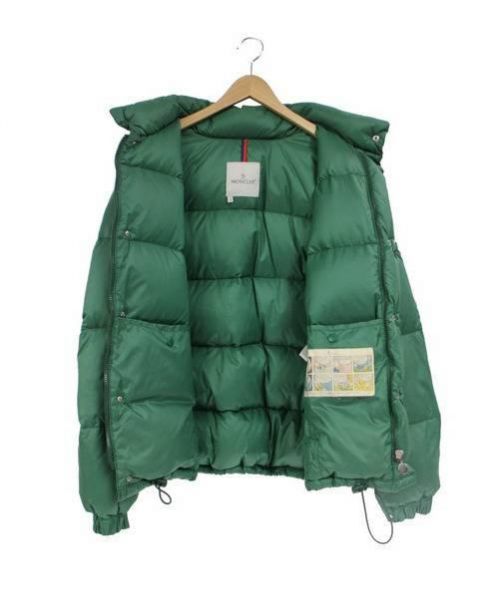 MONCLER（モンクレール）MONCLER (モンクレール) ダウンジャケット グリーン サイズ:2の古着・服飾アイテム