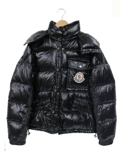 MONCLER（モンクレール）MONCLER (モンクレール) ダウンジャケット ブラック サイズ:1の古着・服飾アイテム