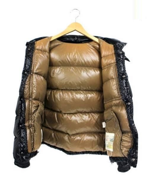 MONCLER（モンクレール）MONCLER (モンクレール) ダウンジャケット ブラック サイズ:1の古着・服飾アイテム
